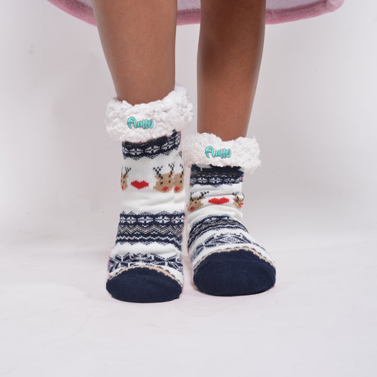 Chaussettes Pilou-Pilou Bleues
