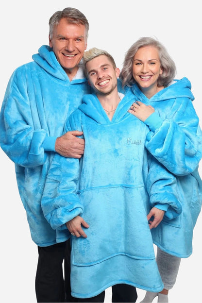 Fluffy Bleu Cyan - DUO