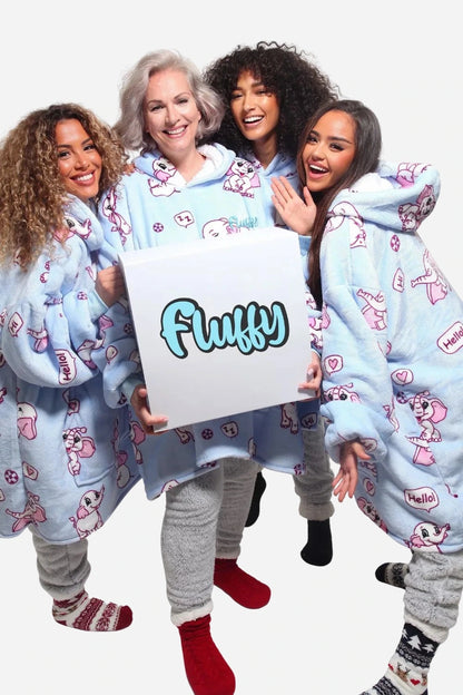 Fluffy Bleu Nuit - DUO