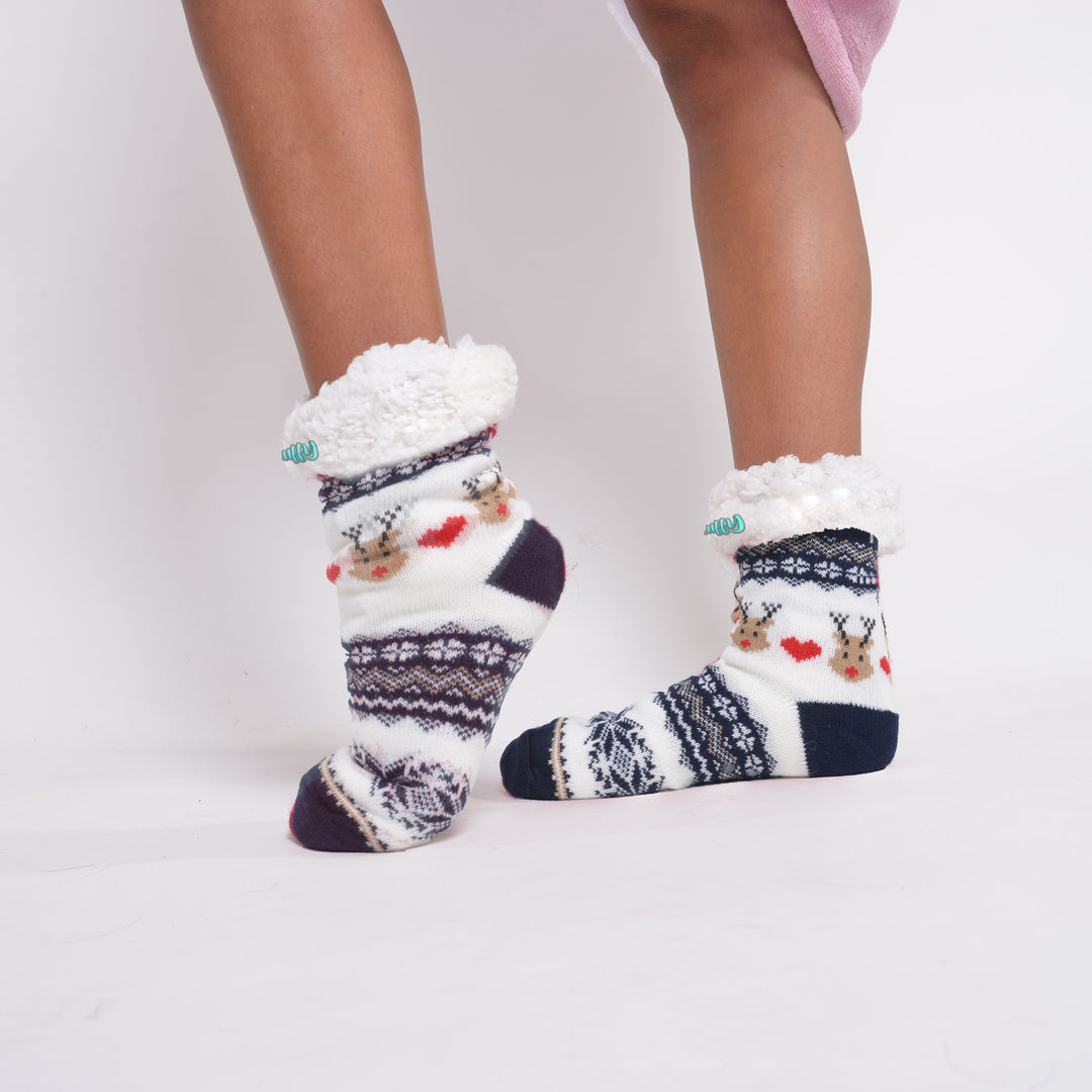 Chaussettes Pilou-Pilou Bleues