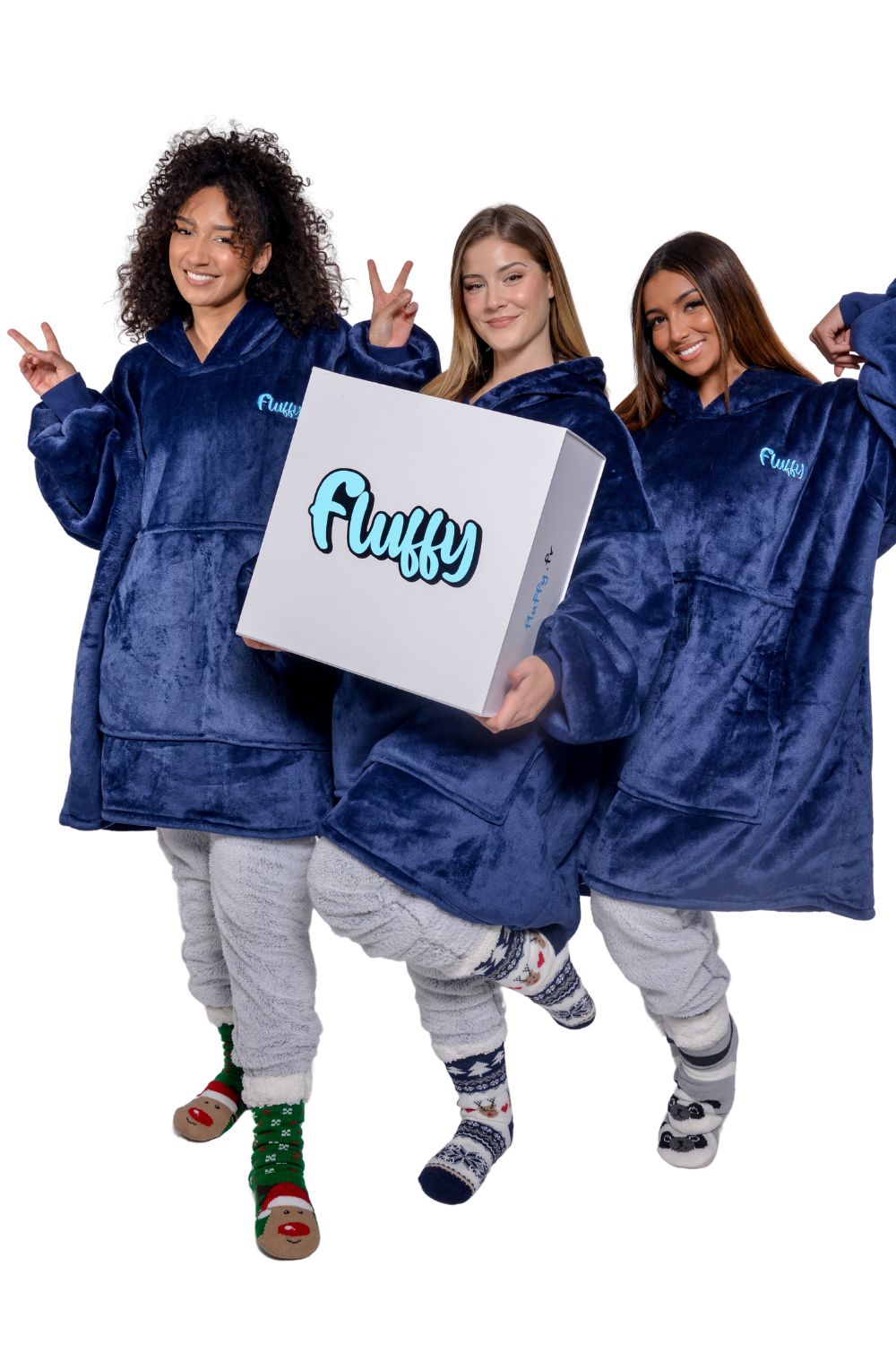 Fluffy Bleu Nuit - DUO