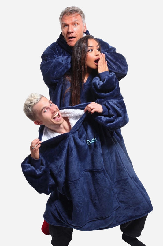 Fluffy Bleu Nuit - TRIO