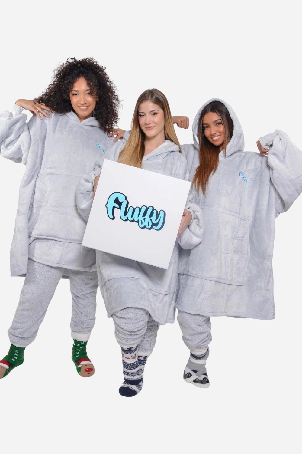 Fluffy Gris Argenté - TRIO