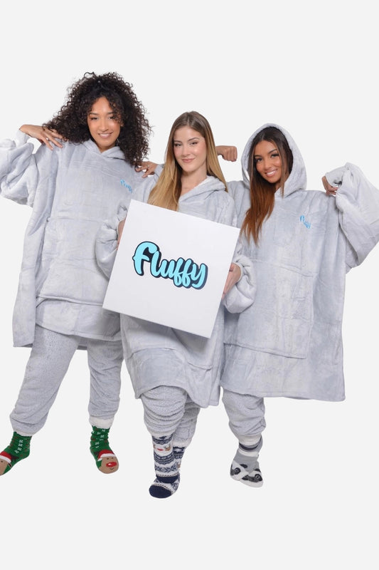 Fluffy Gris Argenté - TRIO