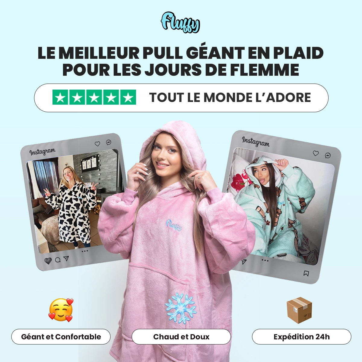 Fluffy Éléphants - TRIO  🐘