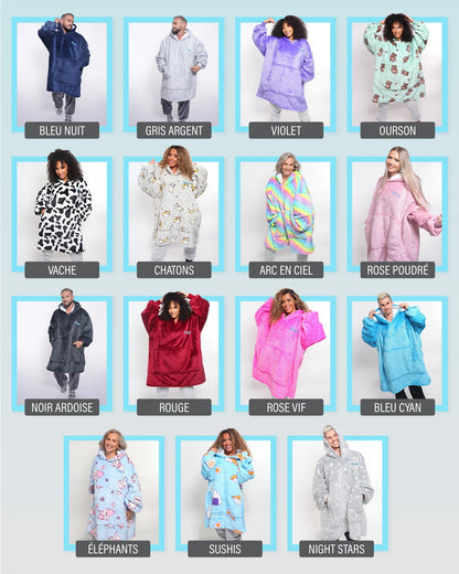 Fluffy Bleu Nuit - DUO