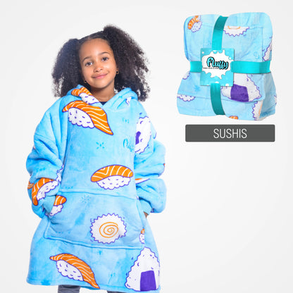 Fluffy Bleu Nuit - DUO