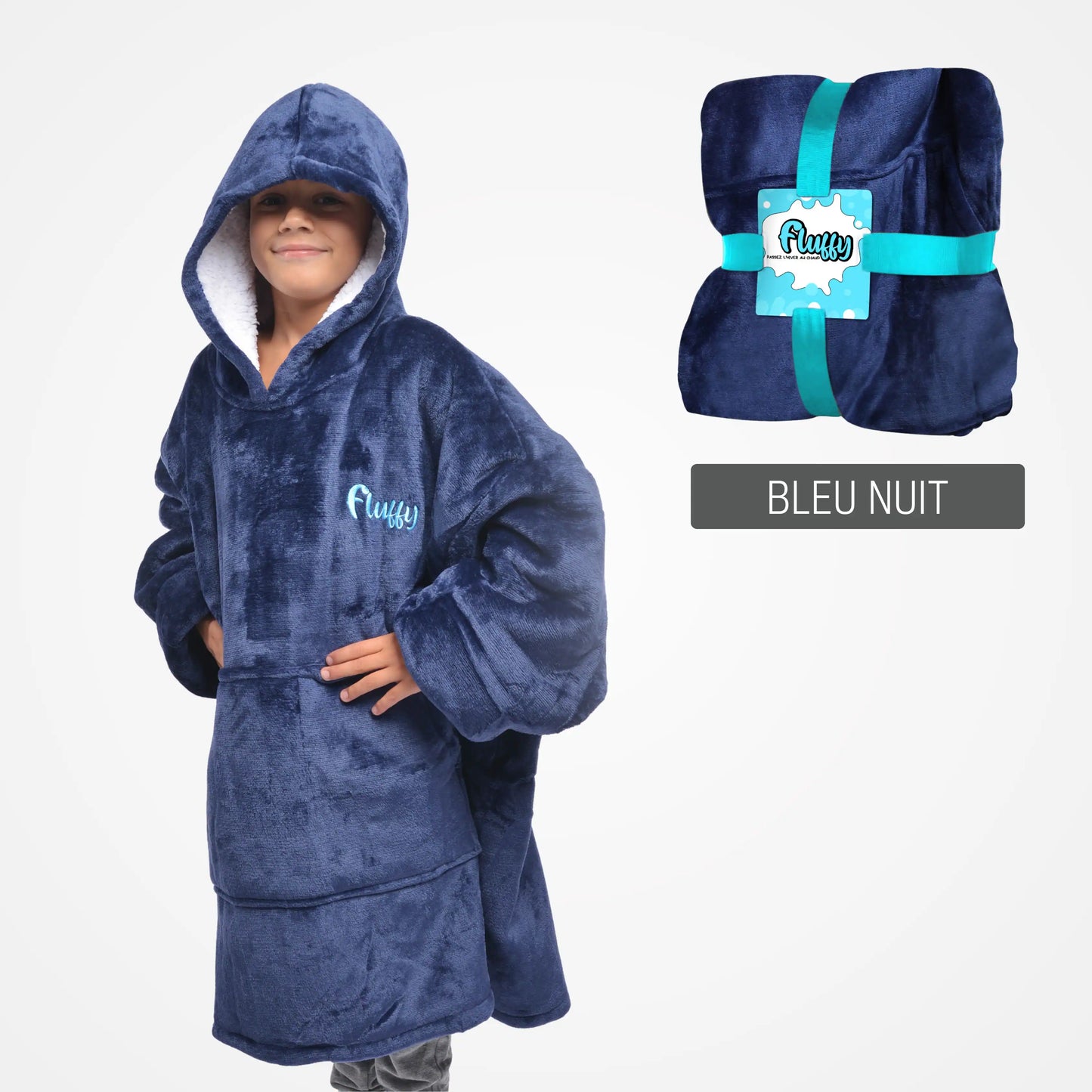 Fluffy Bleu Nuit - FAMILLE